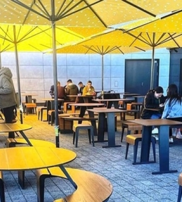 У Луцьку запрацювала літня тераса McDonald’s 