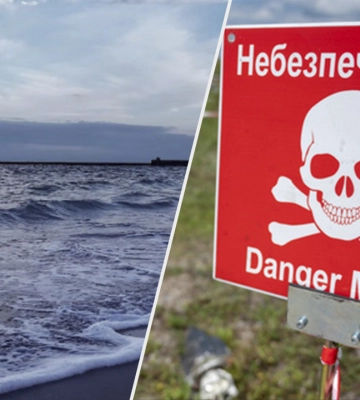 Побережье Черного моря в Одесской области является закрытым из-за минной опасности — Братчук