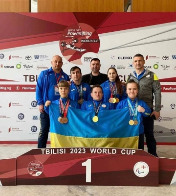 Спортсмени з Рівного завоювали призові місця на Кубку світу парапауерліфтингу у Тбілісі