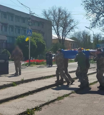 В Одеській області попрощалися із загиблим на Херсонщині захисником, - ФОТО