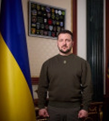 Портрет Зеленського з'явиться на обкладинці журналу The Atlantic. Його намалював соліст гурту U2 Боно