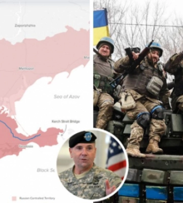 Контрнаступ міг би бути спрямований на ізоляцію Кримського півострова. Звільнення Криму змінює все – Бен Ходжес