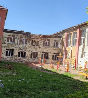 Окупанти вкотре обстріляли навчальний заклад на Сумщині – розпочато досудове розслідування