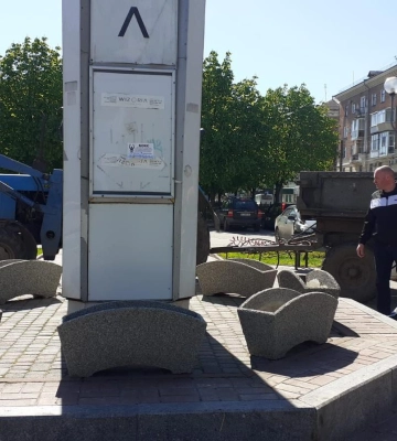У Полтаві комунальники облаштовують Каштанову алею