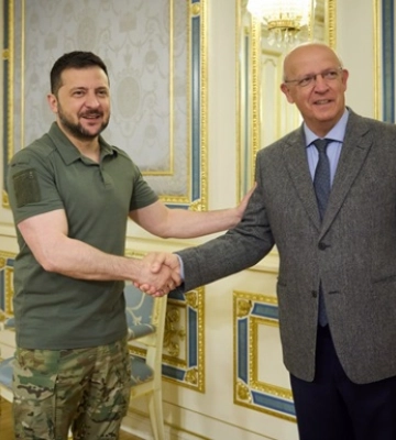 Зеленский обсудил с главой парламента Португалии потребности ВСУ