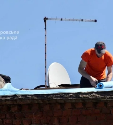 Міжпанельні шви, покрівля:  у Дніпрі продовжують ремонтувати житловий фонд