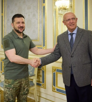 Зеленский обсудил с главой парламента Португалии потребности ВСУ