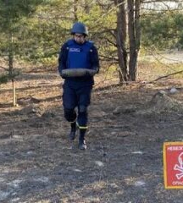 На Полтавщині знову знайшли старий боєприпас