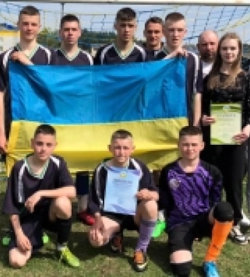 Юні спортсмени Зарічненської громади — переможці кубка Рівненської області з мініфутболу та настільного тенісу ФОТО