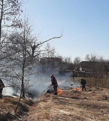 У Франківську під час паління трави жінка отримала опіки
