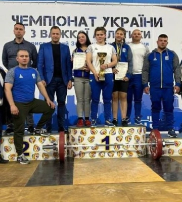 Важкоатлетки з Волині стали чемпіонками України