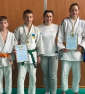 Спортсмени з Шацька стали чемпіонами Волині з дзюдо