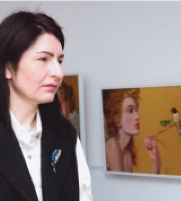 У Луцьку відкрили виставку випускників кафедри образотворчого мистецтва ВНУ. ФОТО