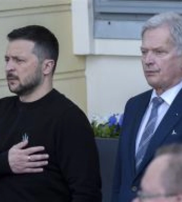 Володимир Зеленський відвідує Фінляндію