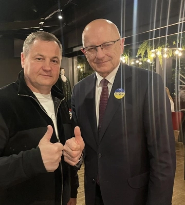 Нардеп з Рівненщини  зустрівся з президентом польського міста Люблін