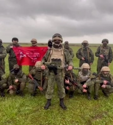 Рашистские  вояки под Мелитополем передали загробный привет с полей