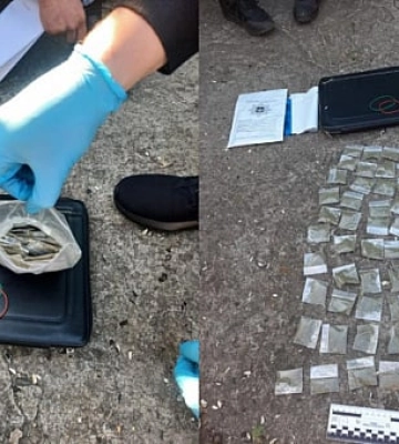 У Кривому Розі затримали чоловіка, який збував наркотики шляхом закладок
