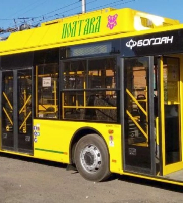 У Полтаві тролейбуси «трійка» та «вісімка» тимчасово змінили маршрути