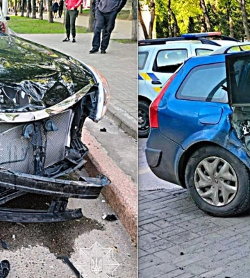 У Сумах в ДТП на перехресті постраждали два водії