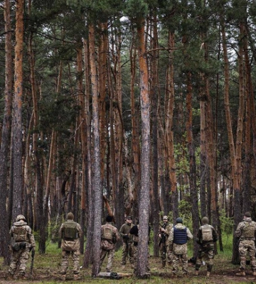 Карта боевых действий в Украине 5 мая