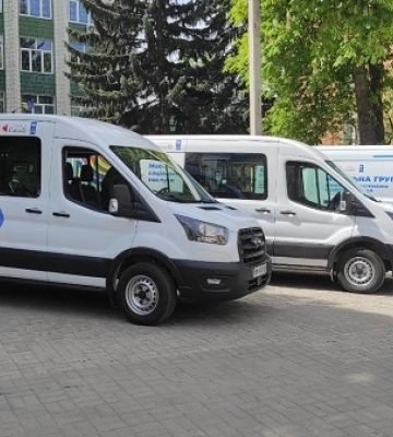 Сумщина отримала від міжнародних партнерів спеціалізовані автомобілі