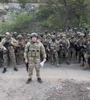 пригожин заявив про вихід ПВК «Вагнера» з Бахмута — подробиці