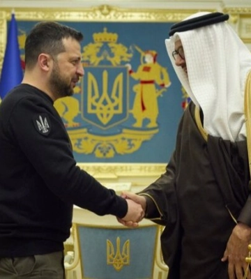 Зеленский встретился с главой МИД Бахрейна. Это первый такой визит в Украину в истории дипотношений