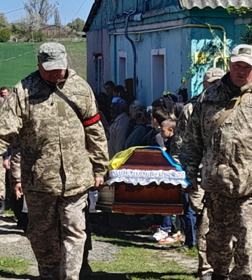 До останнього вірили, що живий: у Луцькому районі поховали 26-річного захисника Дмитра Шеремета