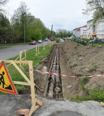 На одній з вулиць Луцька два будинки будуть без гарячої води