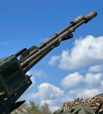 Волинські фронтові зенітники відточують свою майстерність навіть під час коротких відпочинків