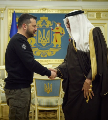 Зеленський зустрівся з главою МЗС Бахрейну. Це перший такий візит в історії відносин країн