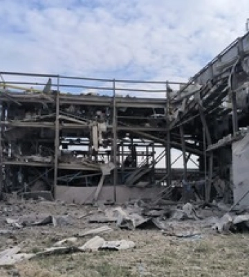 Окупанти вдарили по Краматорську та Слов&#039;янську: пошкоджено промисловий об&#039;єкт, фото