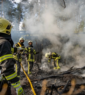 Рятувальники ліквідували загоряння на київському Водогоні