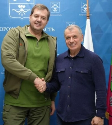 В Мелитополь приезжал глава оккупационной власти Крыма - на Бандеру охотиться 