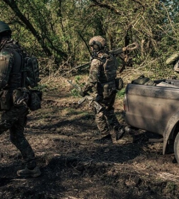 Карта боевых действий в Украине 6 мая