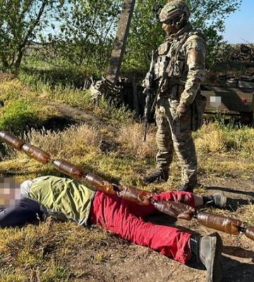 Батько і син, які підтримали загарбників, намагалися втекти з Херсонщини (ВІДЕО)