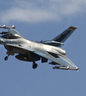 У Південній Кореї розбився американський винищувач F-16