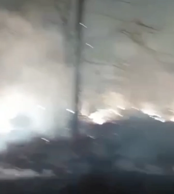 Бахмут зазнав удару фосфорними бомбами (ВІДЕО)
