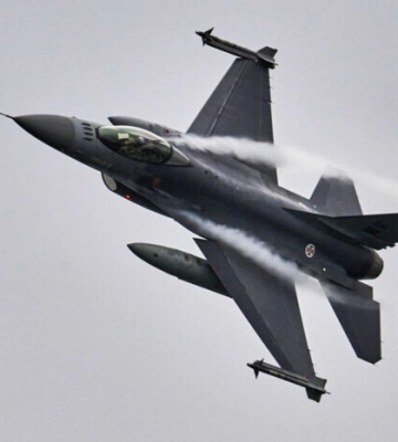 У Південній Кореї розбився американський винищувач F-16