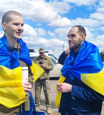Україна повернула з російського полону 45 захисників Азовсталі