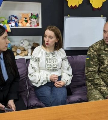 В Днепре для ВПЛ действует образовательное пространство «Соледар: дорога домой»