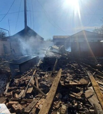 Внаслідок обстрілів росіян на Донеччині загинули двоє чоловіків, дев’ять людей поранені