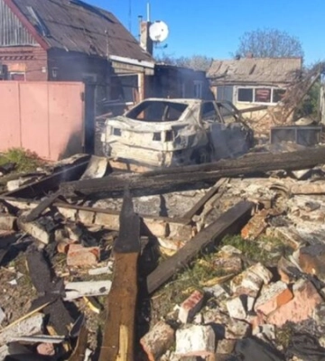 Внаслідок обстрілів росіян на Донеччині загинули двоє чоловіків, дев’ять людей поранені