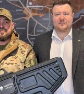 З Волині передали  «антидронову рушницю» бійцям 100 бригади