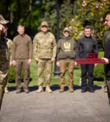 Президент Володимир Зеленський присвоїв найвище звання Героя України з врученням ордена «Золота Зірка» нашому земляку