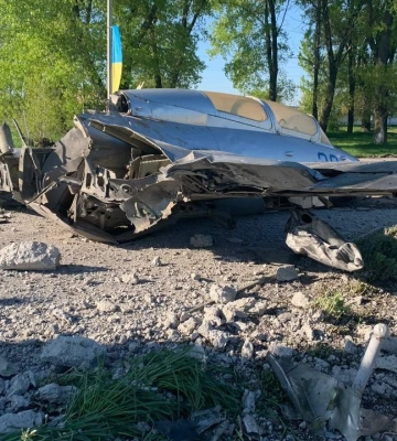 Росіяни знищили на Харківщині незвичний літак-пам&#039;ятник