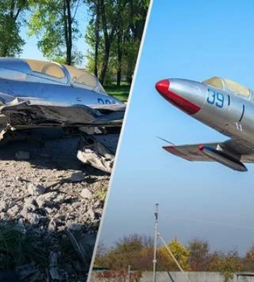 Для сводки своего генштаба: россияне уничтожили культовый памятник самолета на Харьковщине