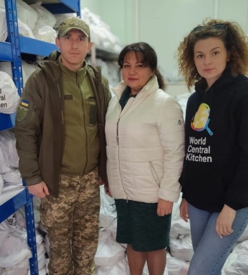 Відзавтра у Сумах видаватимуть продуктові набори переселенцям