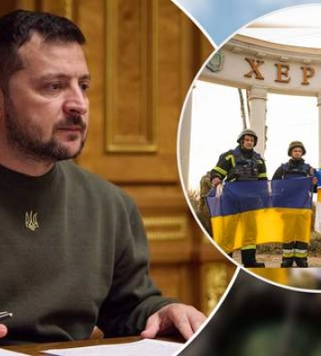 Загинули дев&#039;ять осіб: Зеленський повідомив нові деталі удару РФ по рятувальниках на Херсонщині
