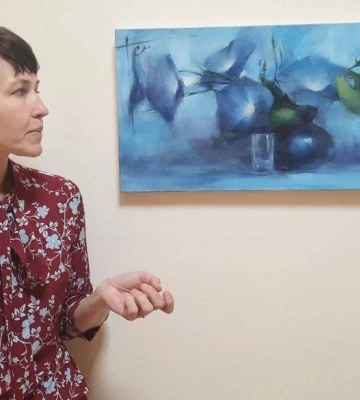 У Миколаєві відкрили виставку картин херсонської художниці